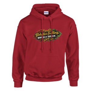 Upstr8 Babylon Falling Unisex Hoodie (Backprint)