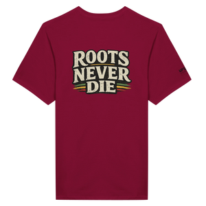 Upstr8 Wake Up/Roots Unisex T-shirt (Backprint)