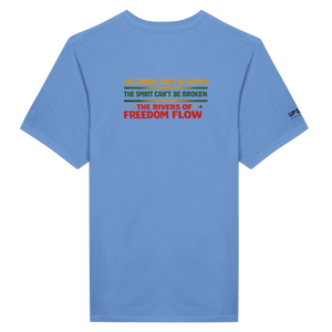Upstr8 Rivers of Freedom T-shirt (Backprint)