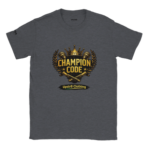 Upstr8 Champion Code Unisex T-shirt