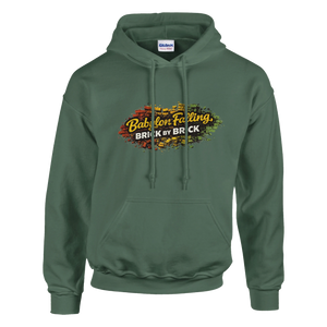 Upstr8 Babylon Falling Unisex Hoodie (Backprint)