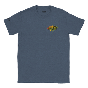 Upstr8 Wake Up/Roots Unisex T-shirt (Backprint)