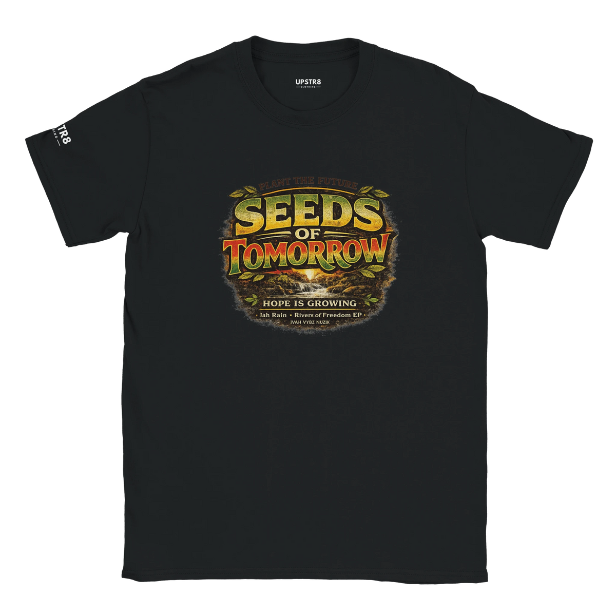 Upstr8 Seeds of Tomorrow unisex T-shirt