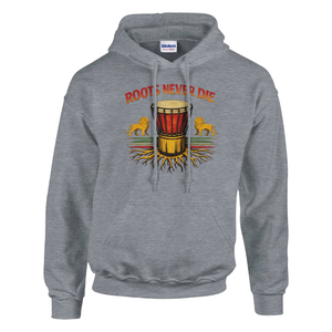 Upstr8 Roots/Music Unisex Hoodie (Backprint)