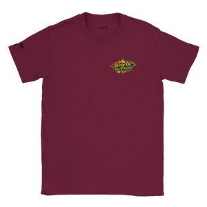 Upstr8 Wake Up/Roots Unisex T-shirt (Backprint)