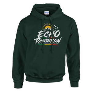 Upstr8 Unisex Echo of Tomorrow Hoodie (Backprint)
