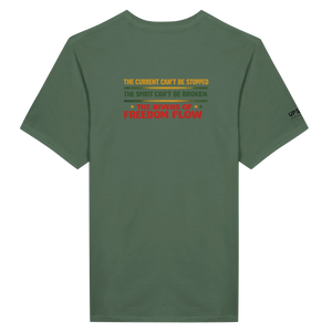 Upstr8 Rivers of Freedom T-shirt (Backprint)