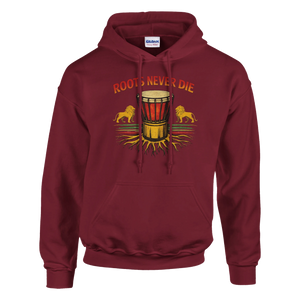 Upstr8 Roots/Music Unisex Hoodie (Backprint)