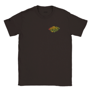 Upstr8 Wake Up/Roots Unisex T-shirt (Backprint)