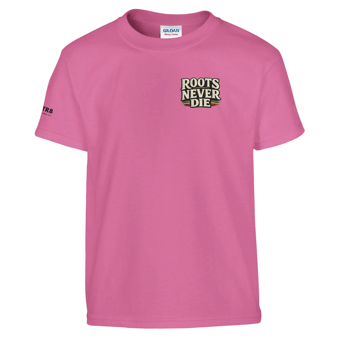 Upstr8 Roots/Jah Rain Unisex Kid's T-shirt (Backprint)