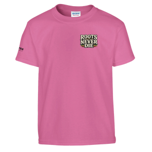 Upstr8 Roots/Jah Rain Unisex Kid's T-shirt (Backprint)