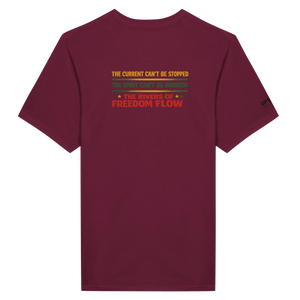 Upstr8 Rivers of Freedom T-shirt (Backprint)