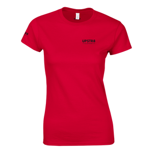 Upstr8 Roots Never Die Women's T-shirt (Backprint)