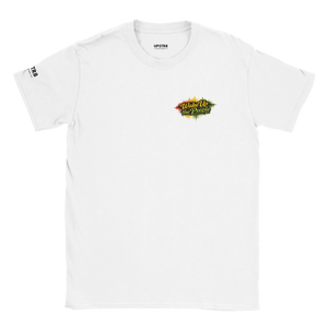 Upstr8 Wake Up Unisex T-shirt (Backprint)