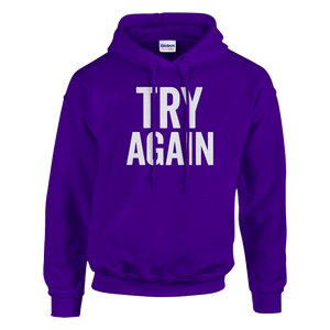 Upstr8 Try Again/Jah Rain Music Unisex Hoodie