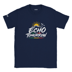 Upstr8 Echo of Tomorrow T-shirt (Backprint)