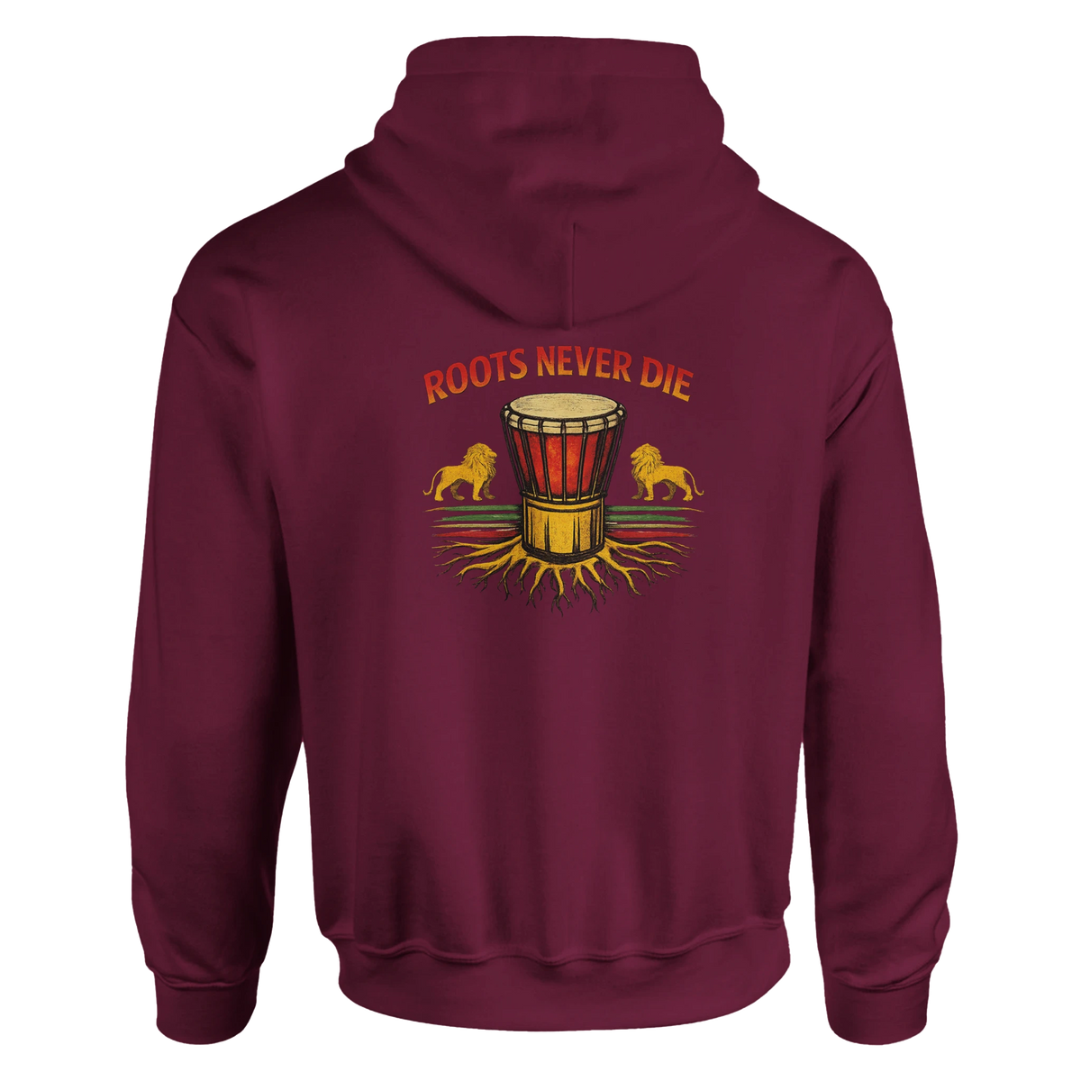 Upstr8 Roots Never Die Unisex Hoodie (Backprint)