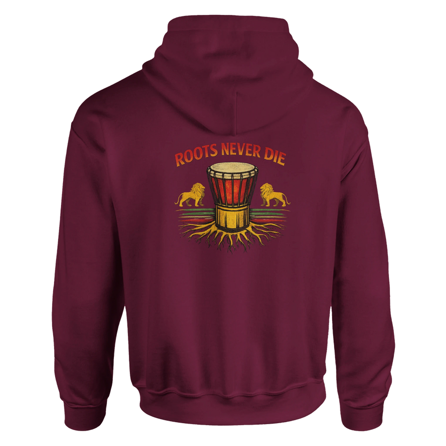 Upstr8 Roots Never Die Unisex Hoodie (Backprint)