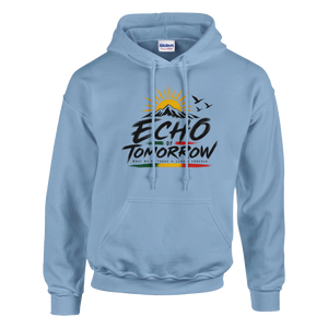 Upstr8 Unisex echo of Tomorrow Hoodie (Backprint)