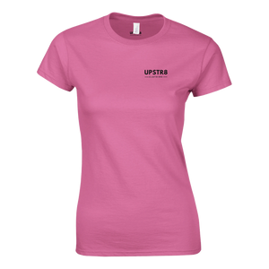Upstr8 Women's Jah Rain T-shirt (Backprint)