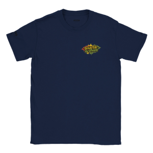 Upstr8 Wake Up/Roots Unisex T-shirt (Backprint)
