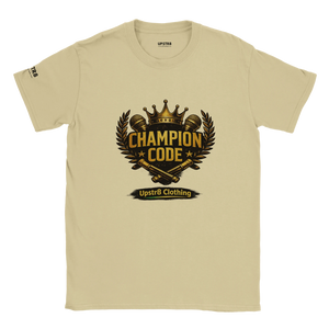 Upstr8 Champion Code Unisex T-shirt