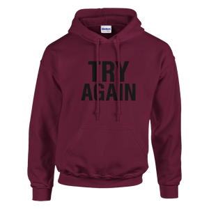 Upstr8 Try Again/Jah Rain Music Unisex Hoodie