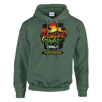 Upstr8 Positive Vybz/Jah Rain Music Unisex Hoodie