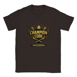 Upstr8 Champion Code Unisex T-shirt