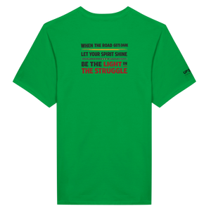 Upstr8 Light in the Struggle T-shirt (Backprint)