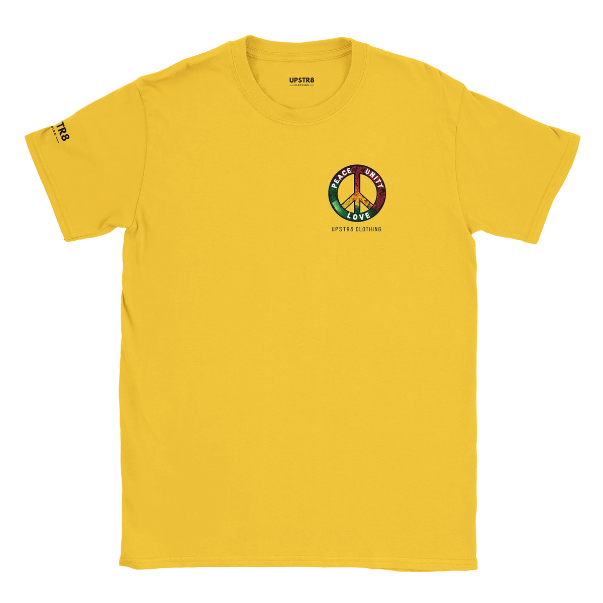 Upstr8 Peace T-shirt (Backprint)