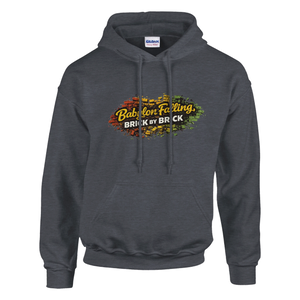 Upstr8 Babylon Falling Unisex Hoodie (Backprint)