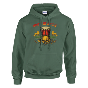 Upstr8 Roots/Music Unisex Hoodie (Backprint)