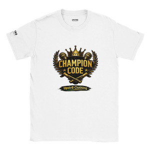 Upstr8 Champion Code Unisex T-shirt