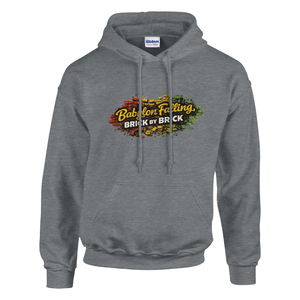 Upstr8 Babylon Falling Unisex Hoodie (Backprint)