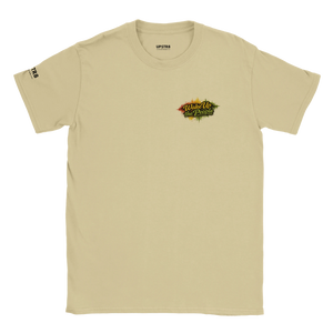 Upstr8 Wake Up Unisex T-shirt (Backprint)