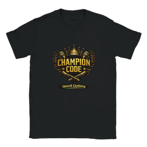 Upstr8 Champion Code Unisex T-shirt