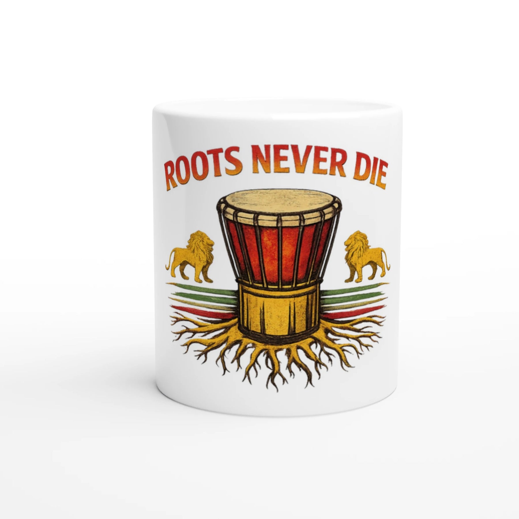 Upstr8 Roots Drum 11oz Ceramic Mug