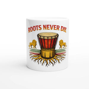 Upstr8 Roots Drum 11oz Ceramic Mug
