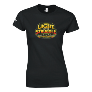 Upstr8 Light in the Struggle Women’s T-shirt