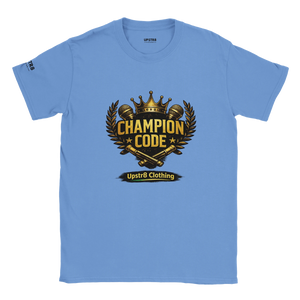 Upstr8 Champion Code Unisex T-shirt
