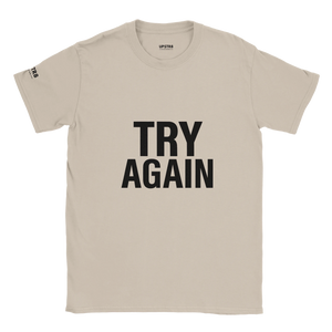 Upstr8 Try Again/Jah Rain Music T-shirt