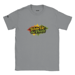 Upstr8 Wake Up/Roots Unisex T-shirt (Backprint)