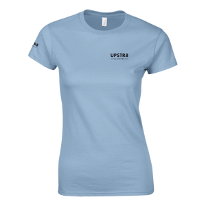 Upstr8 Women's Peace T-shirt (Backprint)