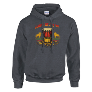 Upstr8 Roots/Music Unisex Hoodie (Backprint)