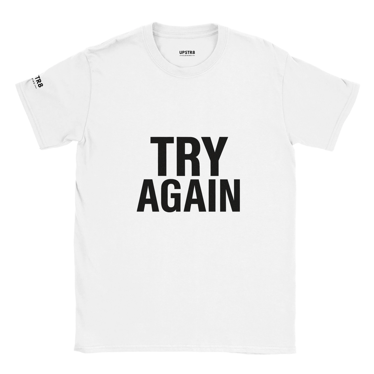 Upstr8 Try Again/Jah Rain Music T-shirt