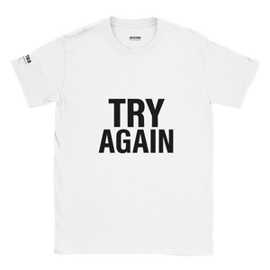 Upstr8 Try Again/Jah Rain Music T-shirt