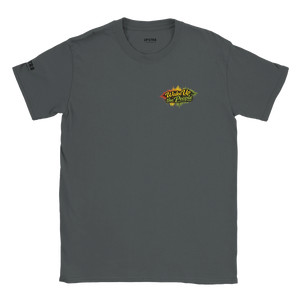 Upstr8 Wake Up/Roots Unisex T-shirt (Backprint)