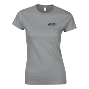 Upstr8 Women's Jah Rain T-shirt (Backprint)