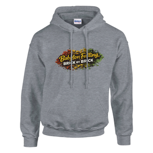 Upstr8 Babylon Falling Unisex Hoodie (Backprint)
